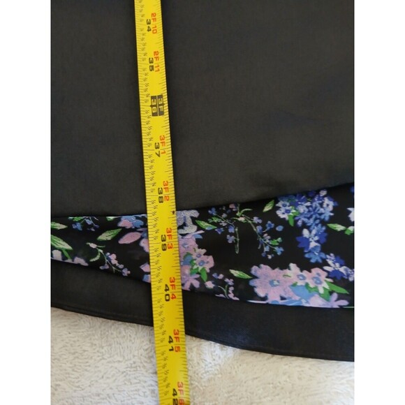 Alex Marie‎ Womens Dress A Line Black & Purple Sleeveless  Size 10 Party - Picture 11 of 15